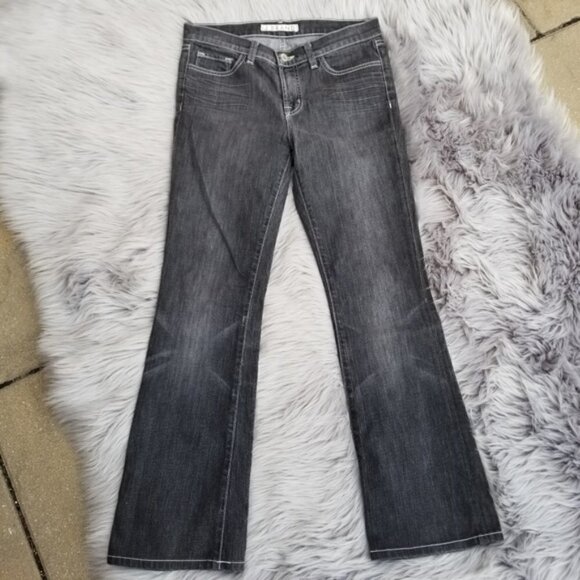 J Brand Faded Bootcut Jeans w/ whiskers (28) - Picture 1 of 4